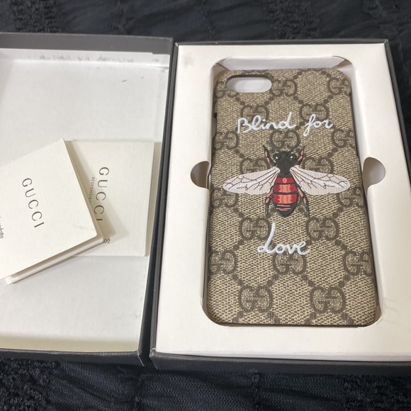 Cucci Blind For Love iPhone 7 Case with Original Box. - Picture 1 of 6